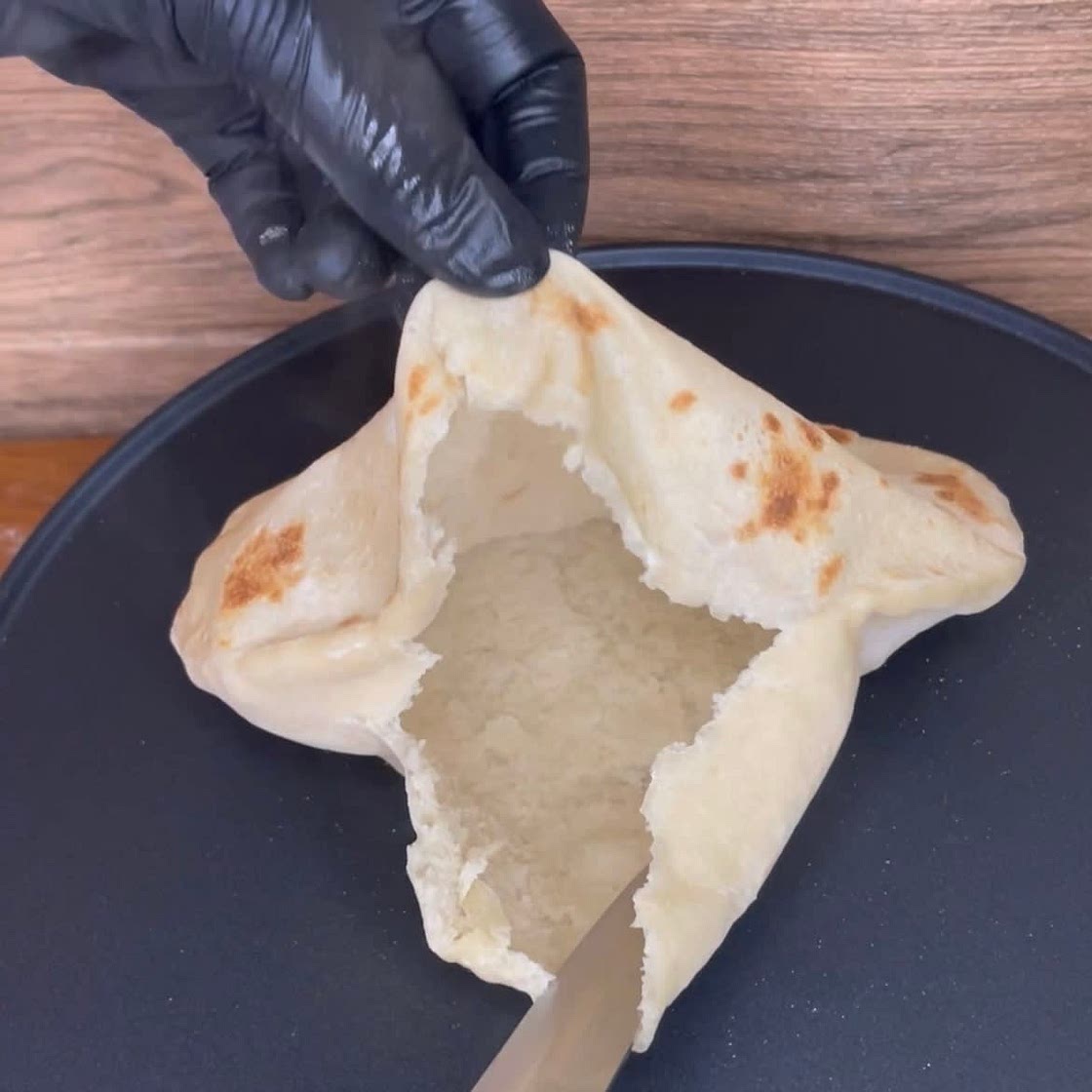 Flat bread, roti or Aish Baladi