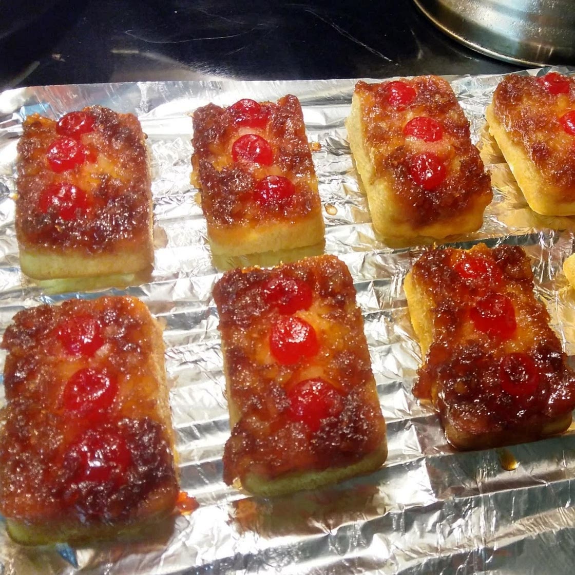 Mini Pineapple Upside-Down Cakes