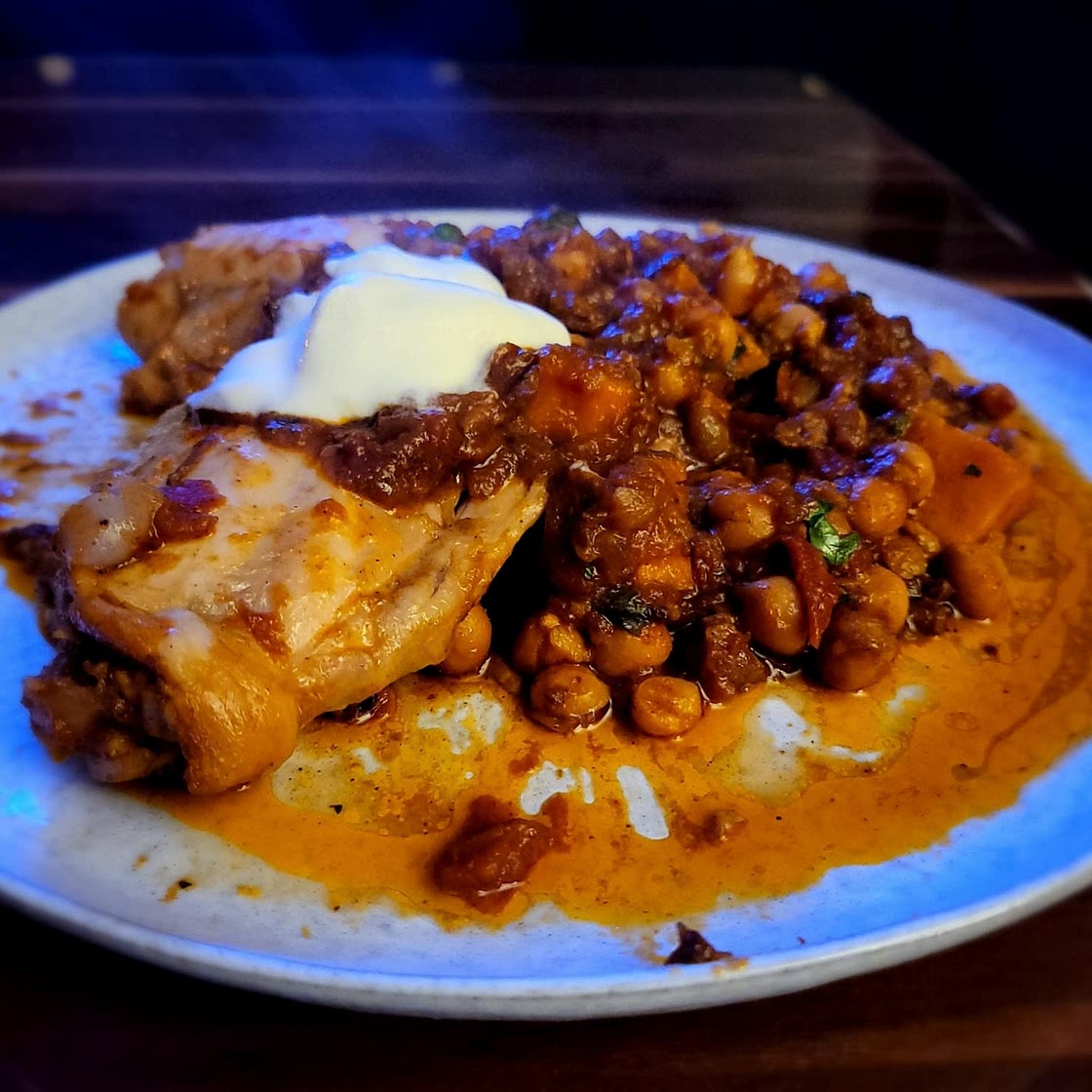 Chicken and Chickpea Tagine