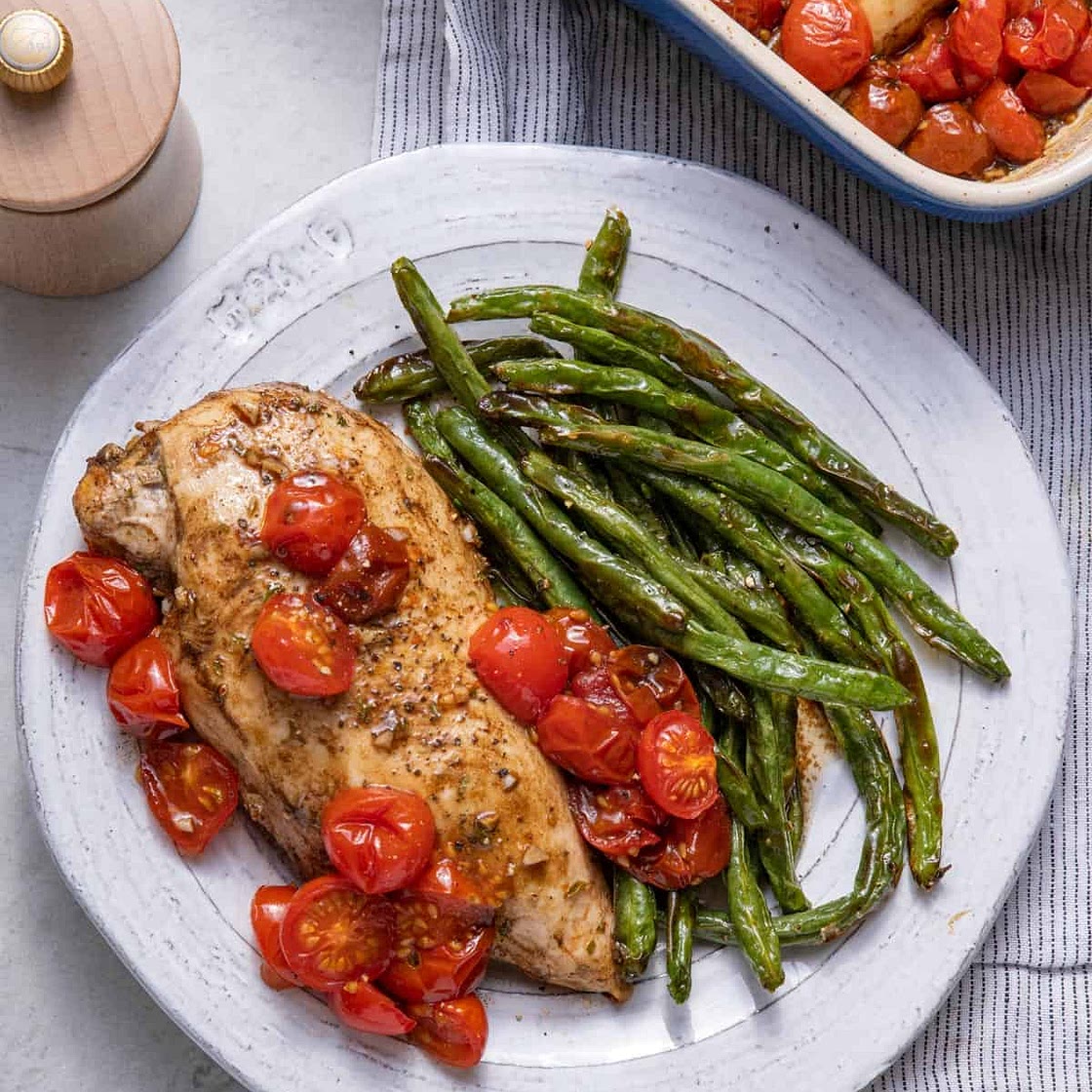 Oven Baked Balsamic Chicken