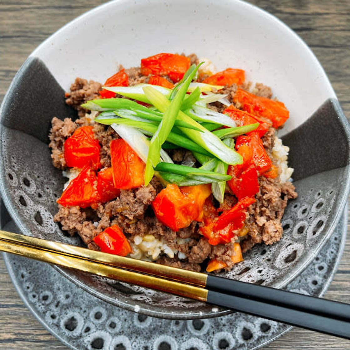 Tomato Sukiyaki Bowl