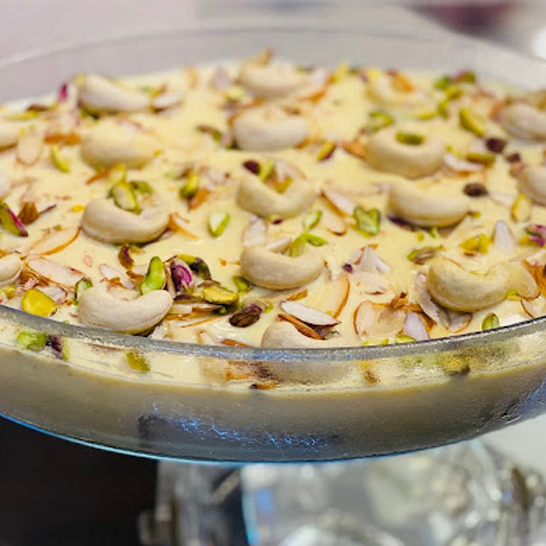 Easy Malai Custard Cake - No Bake Recipe