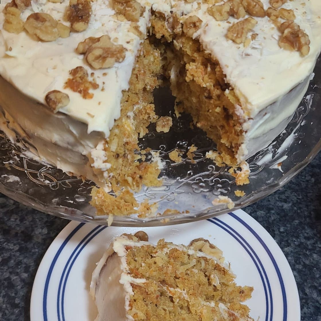 Computer-Generated Carrot Cake