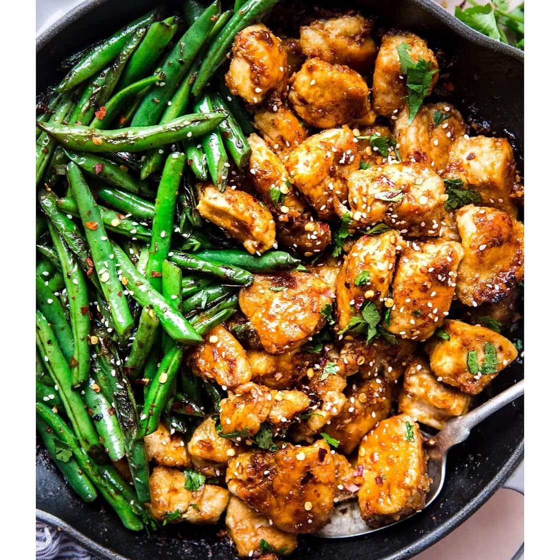 Crispy Chicken Stir Fry
