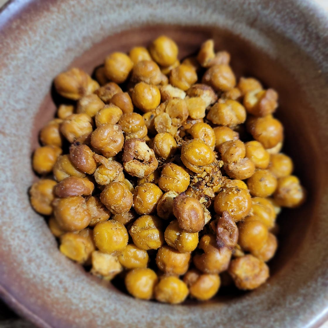 Air-fried Spicy Chickpeas