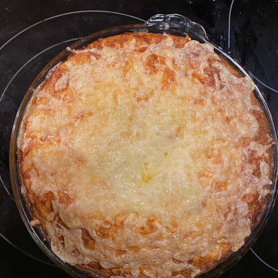 Impossible Ham And Swiss Pie