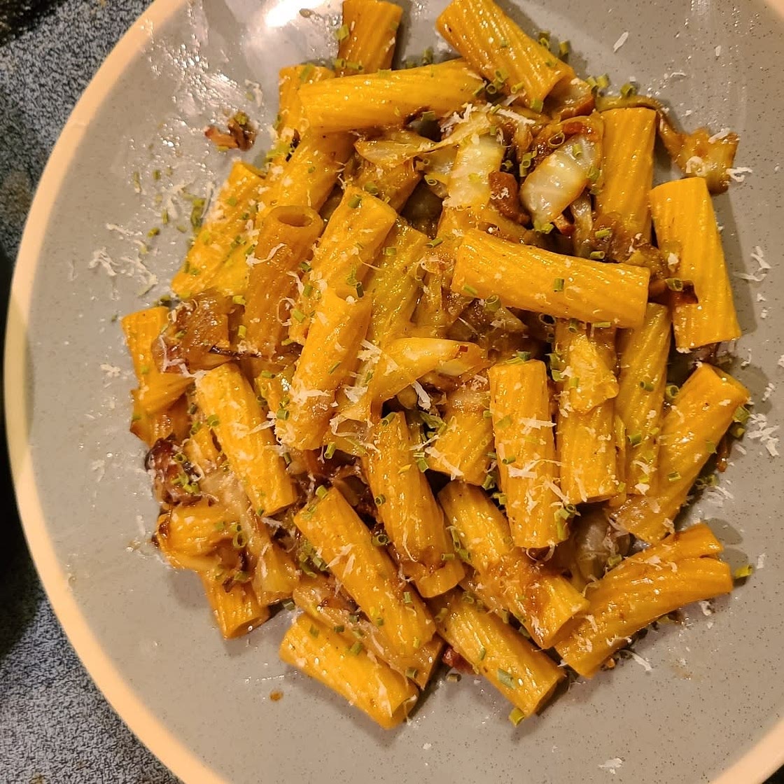 Caramelized Cabbage Butter Pasta Recipe