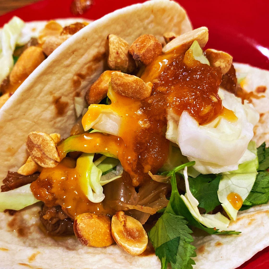 Instant Pot Korean Beef Tacos