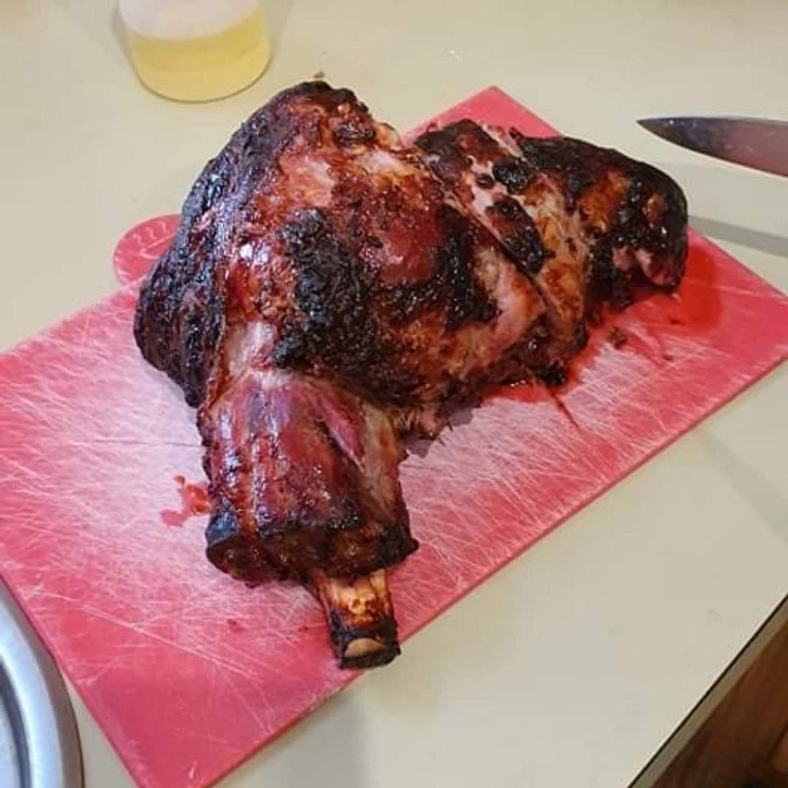 Roast Indian Leg of Lamb