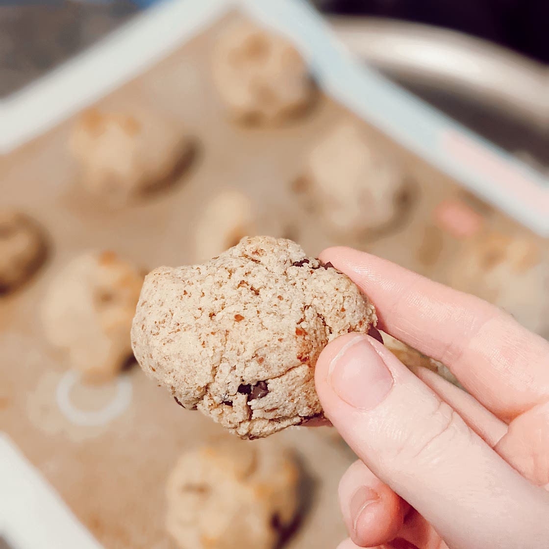 Good fats chocolate chip cookies