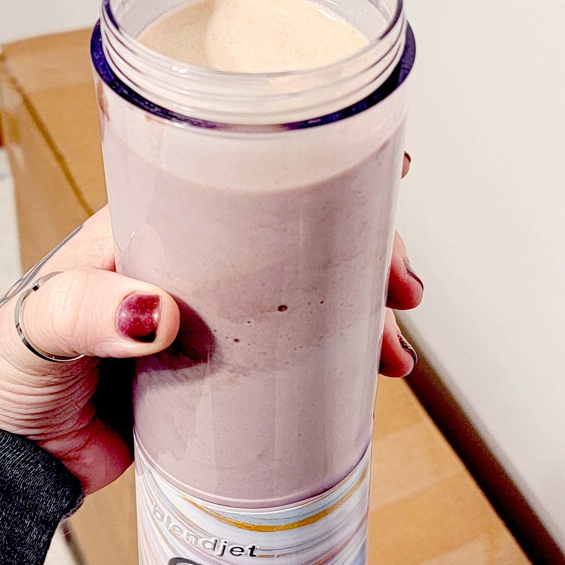 Chocolate Banana Protein Smoothie