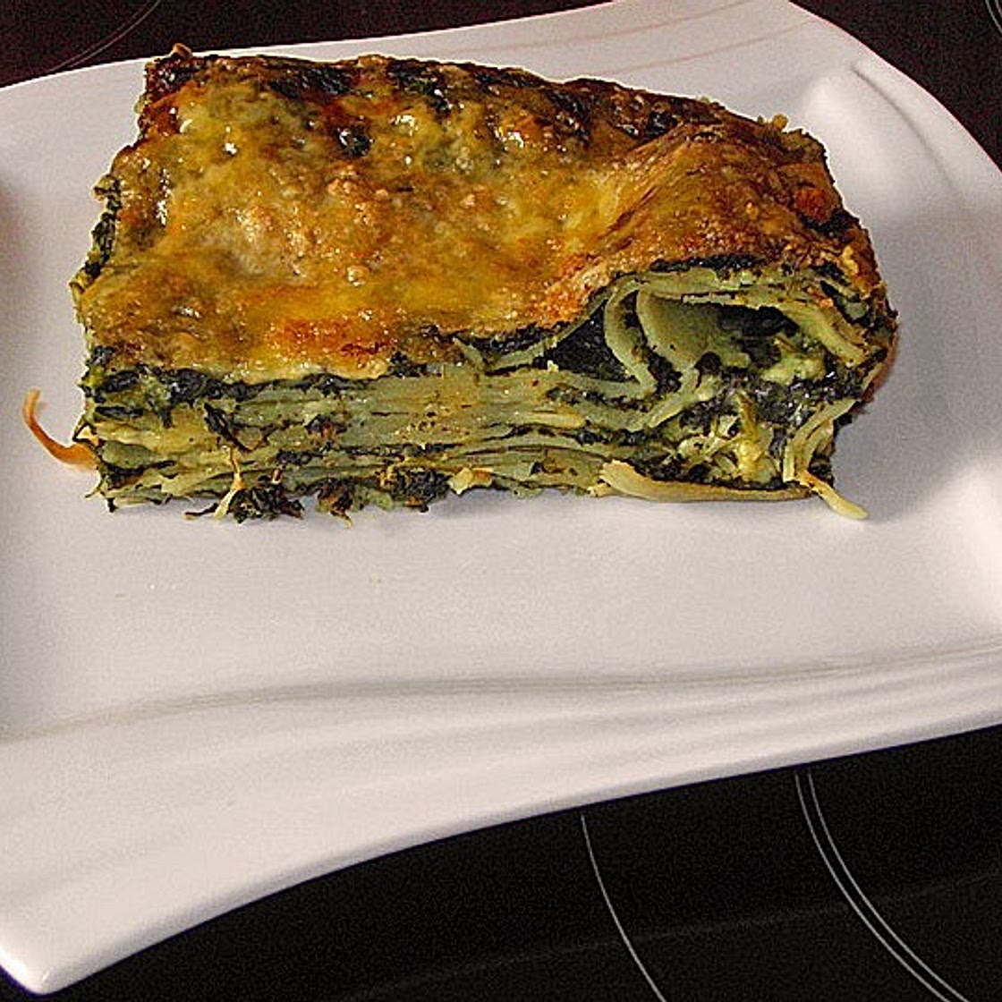 Spinatlasagne