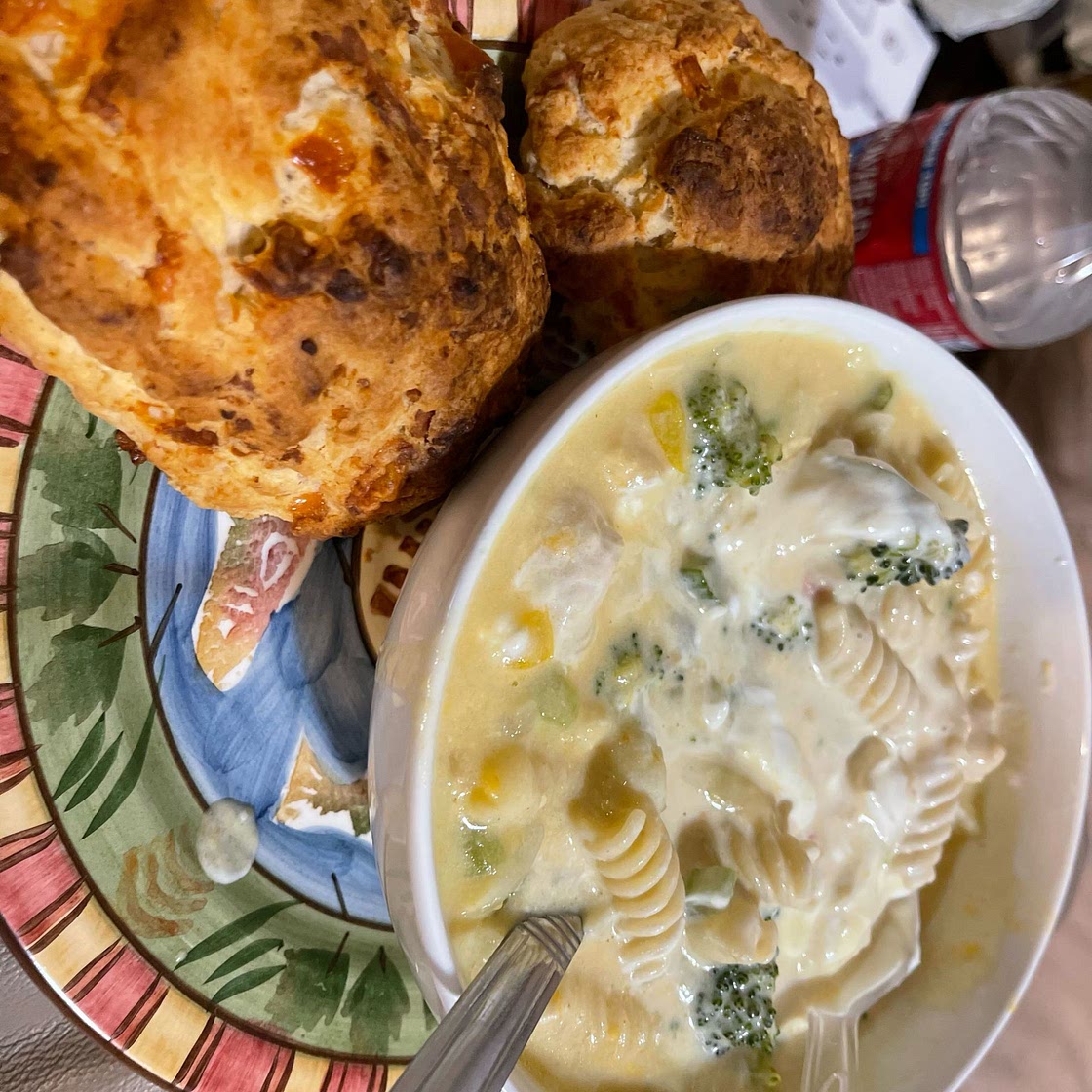 Creamy Mac-and-Cheese Chicken Soup