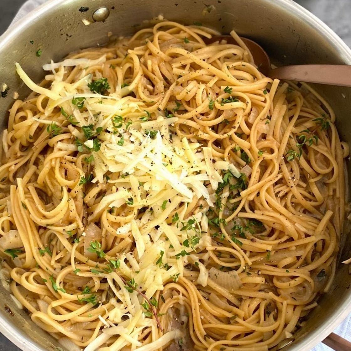 French Onion Pasta