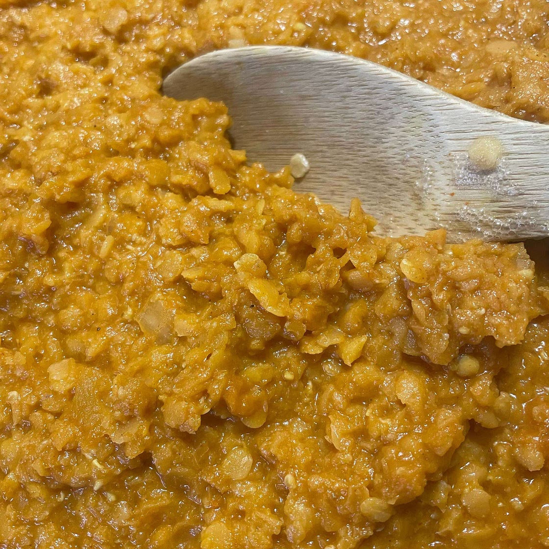Instant Pot Red Lentil Dal (Masoor Dal)