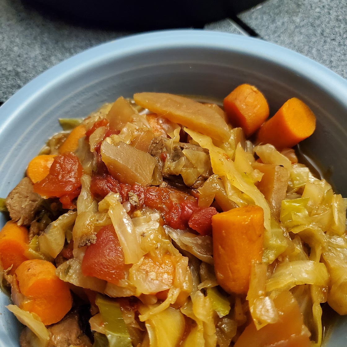 Sweet & Sour Cabbage Soup