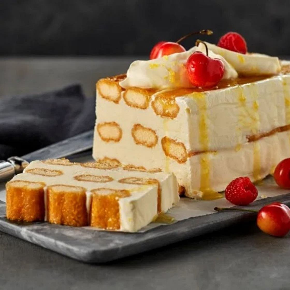 Lemon Yoghurt Semifreddo