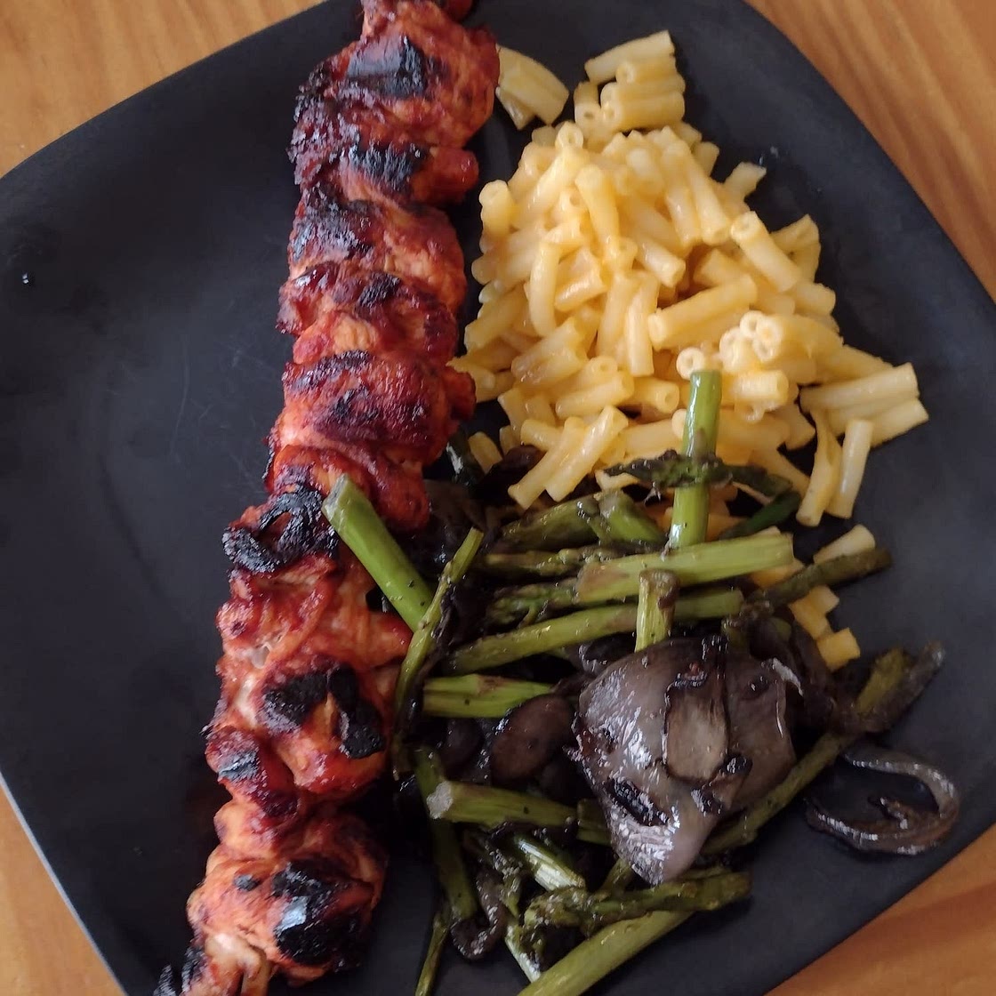Chipotle Honey Chicken Skewers