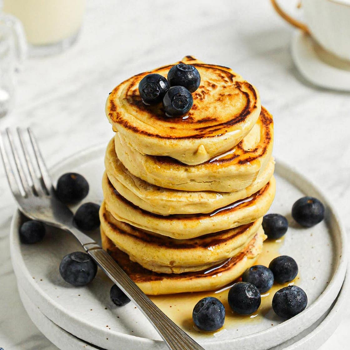 Vegan Chickpea Flour Pancakes