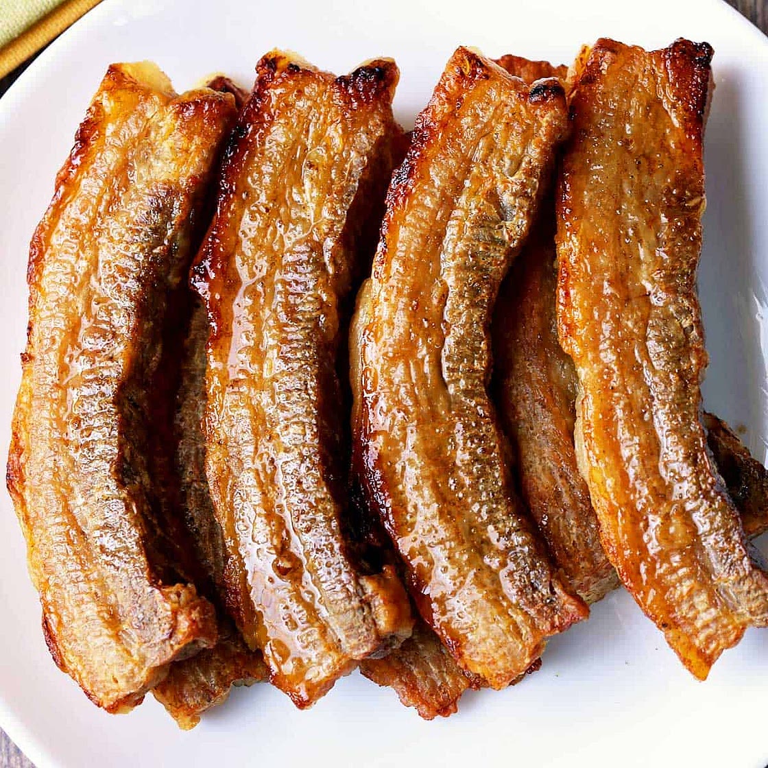 Oven-Baked Pork Belly Slices