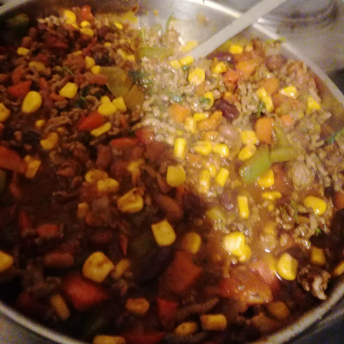 Mixed bean chilli