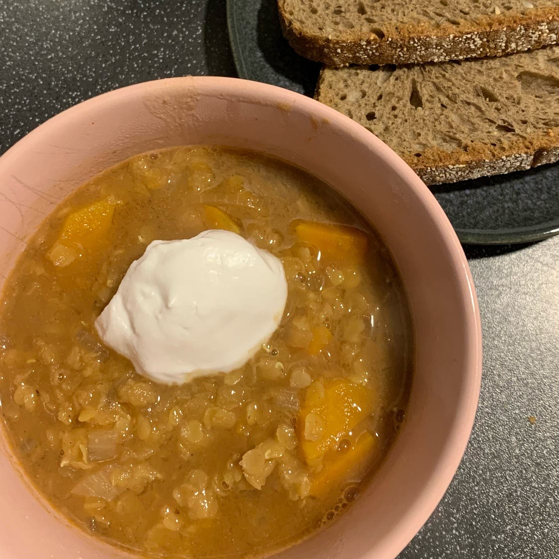 Potato & Red Lentil Soup