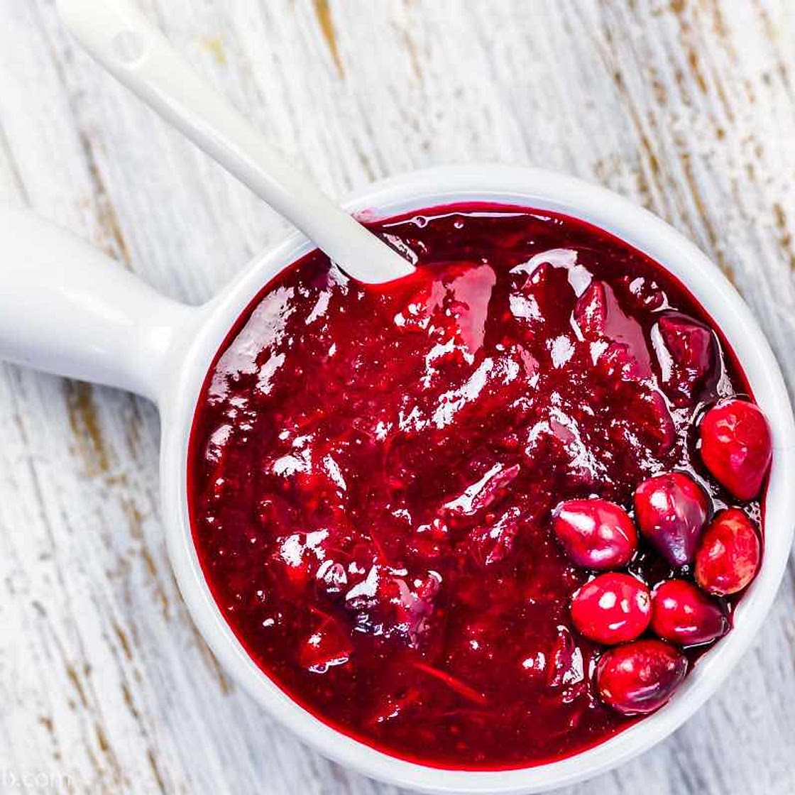 Sugar Free Keto Cranberry Sauce