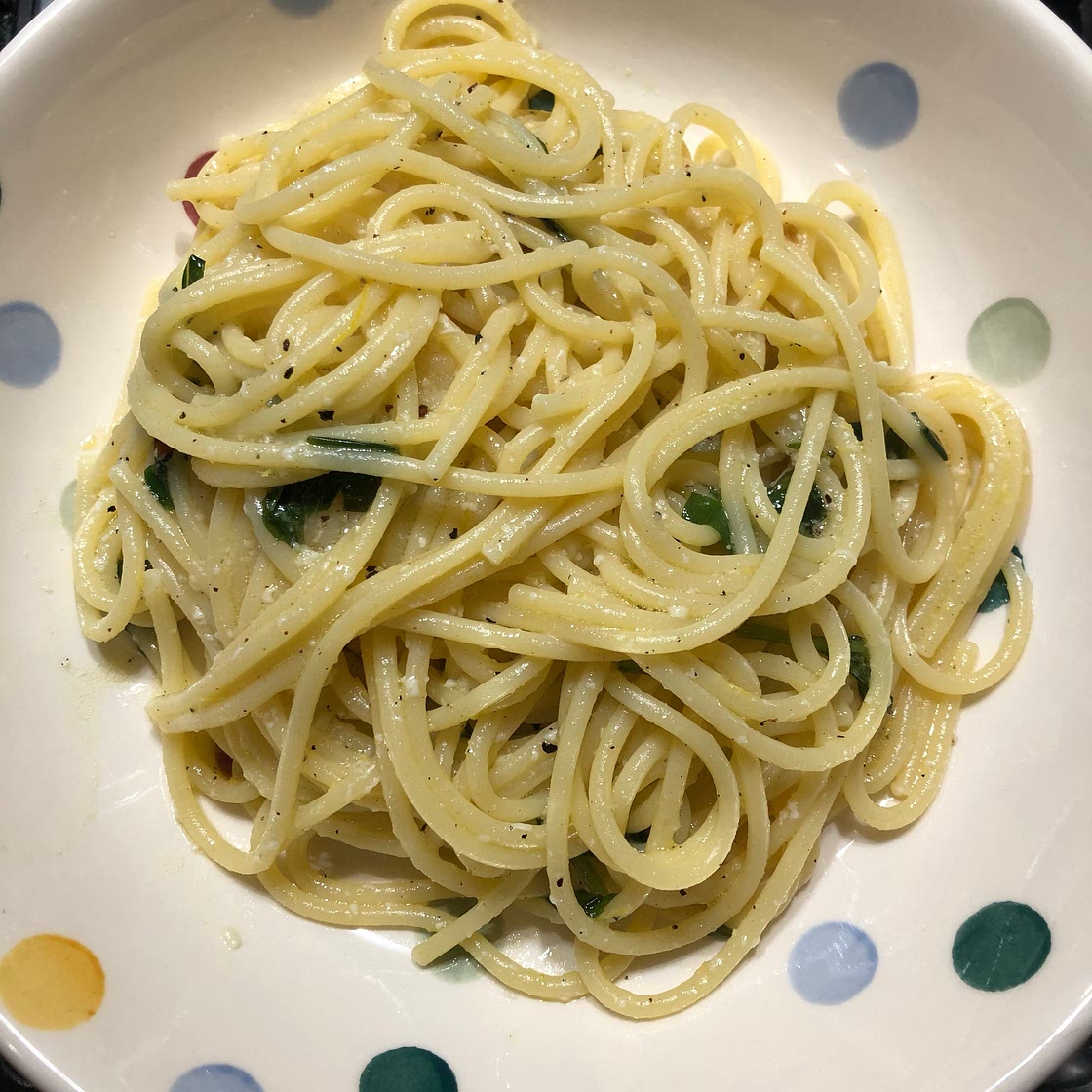 Spaghetti al limone by River Cafe