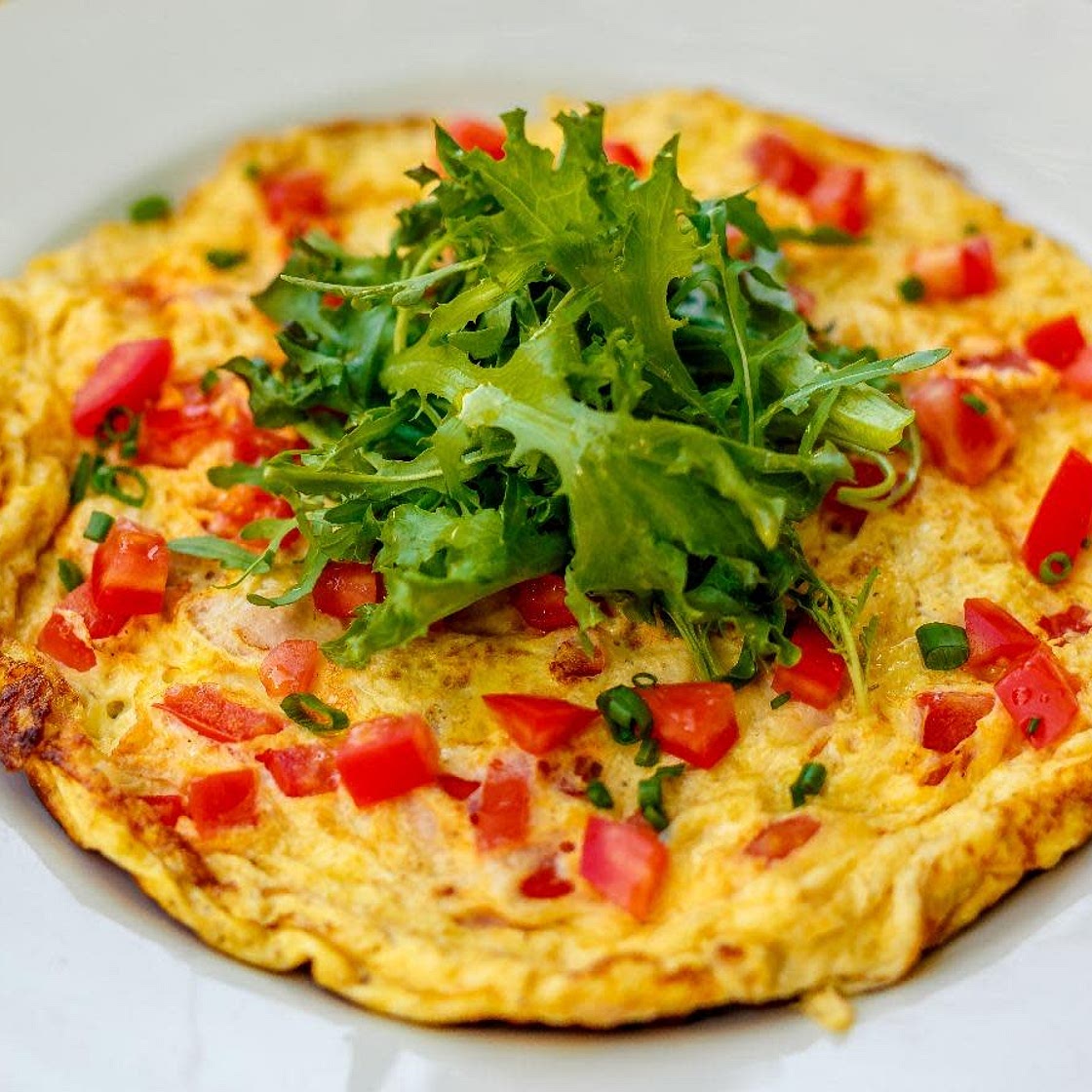 Tomato omlette