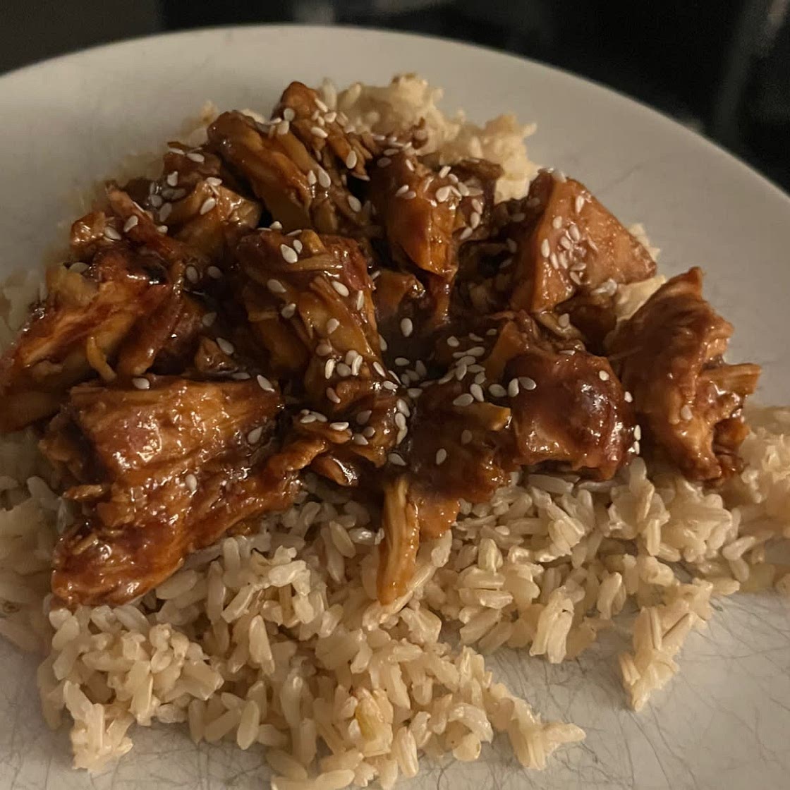 Crockpot Sesame Chicken