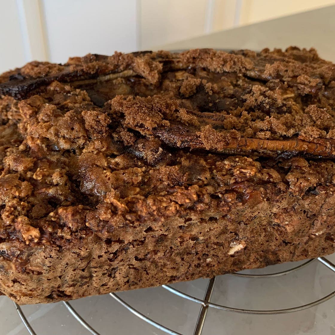 Healthy Vegan Banana Bread {gluten free}