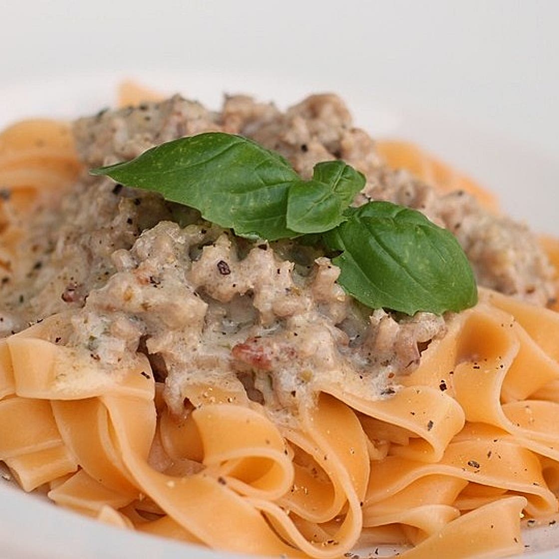 Weiße Bolognese