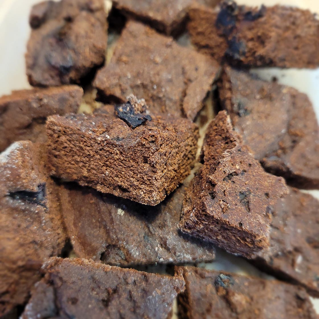 Black Forest brownie bites (GF, DF)