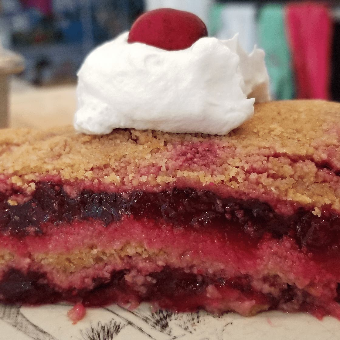 Cranberry Cold Cake