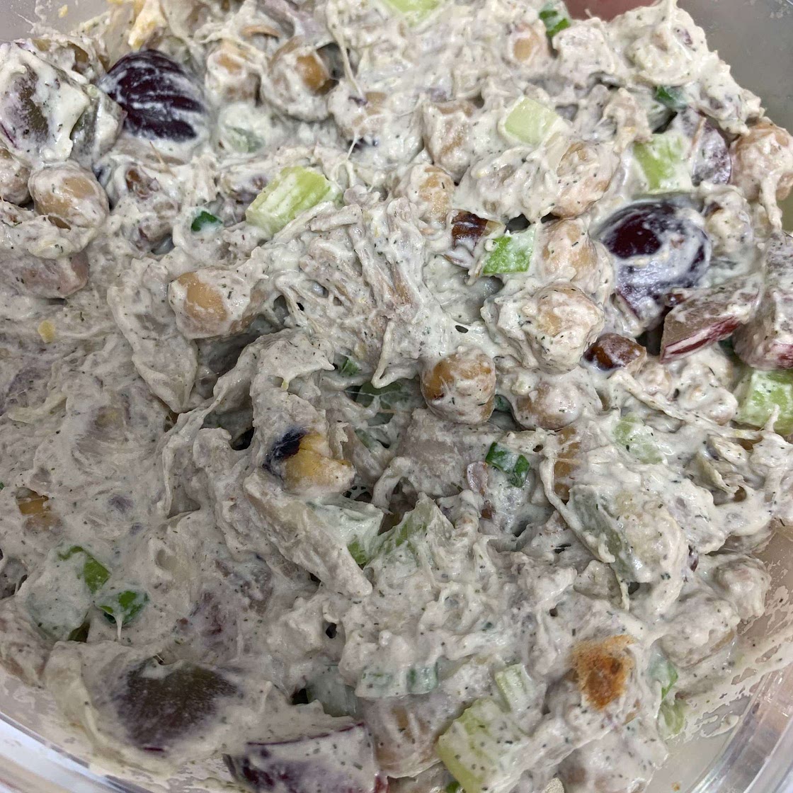 Vegan Chicken Salad [GF + Oil Free]