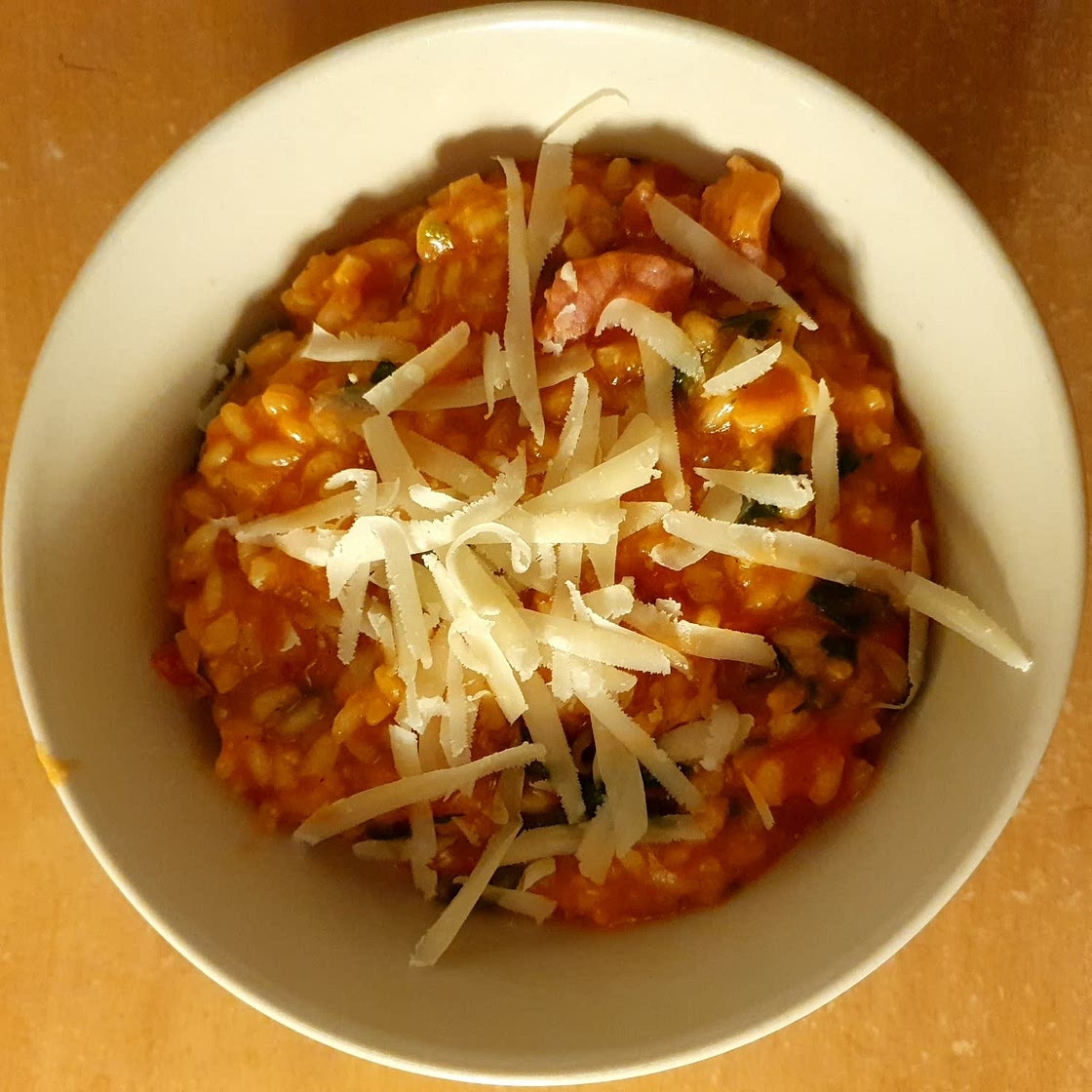 Tomato and Sausage Risotto