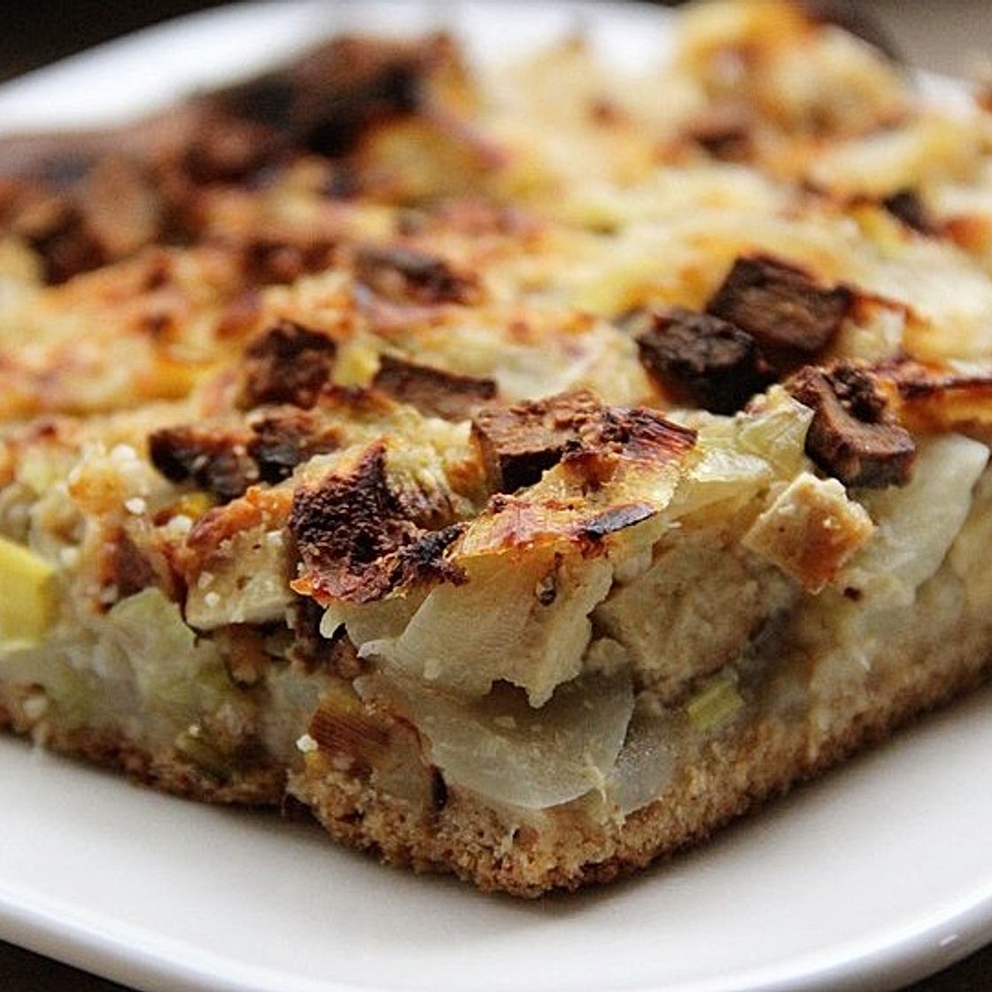 Zwiebelkuchen vegan