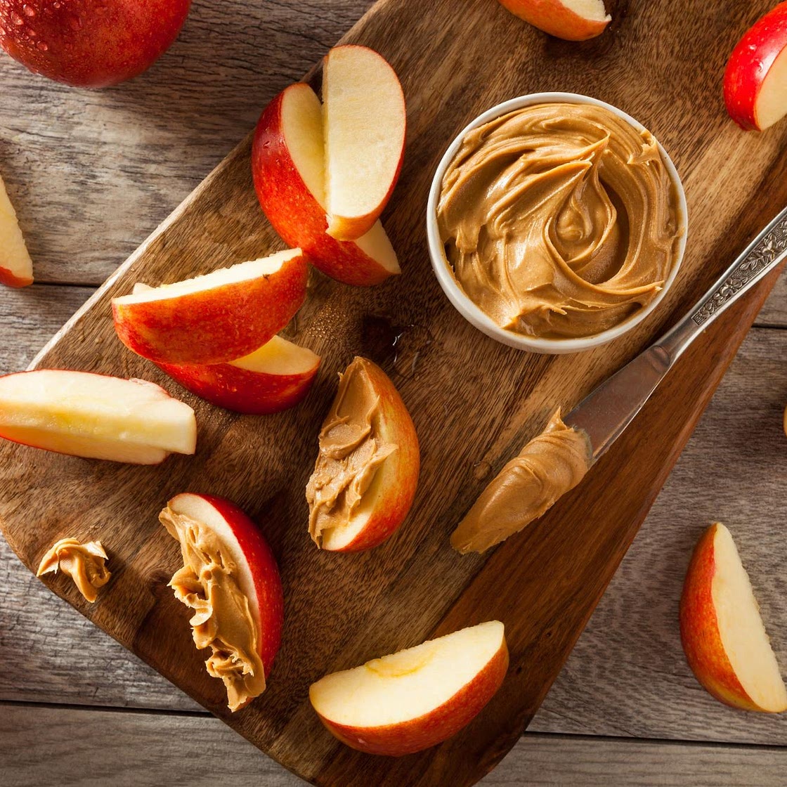 Cinnamon Apples with Natural Peanut Butter - Lifestyle Medicine Clinic