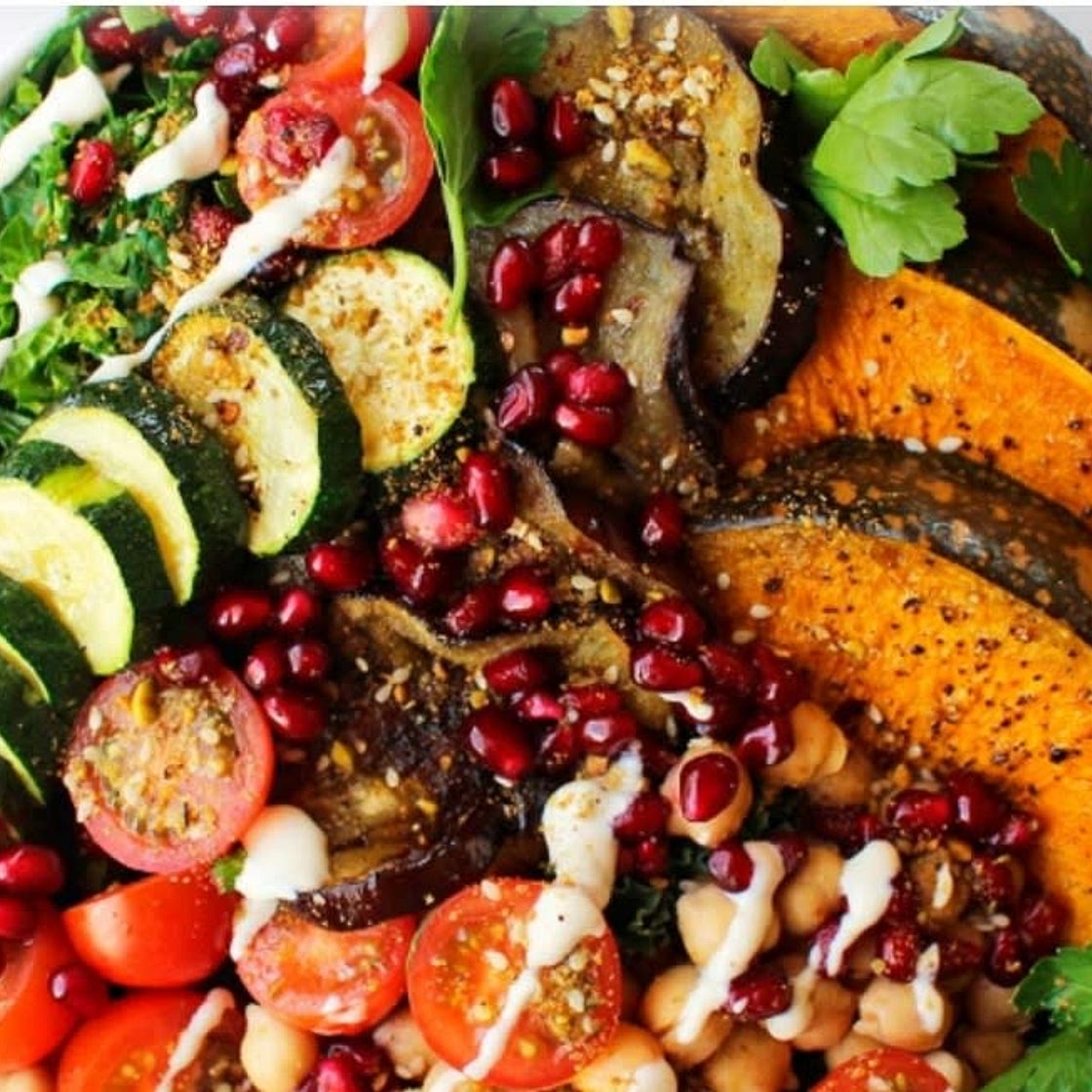 Mediterranean Roast Vegetable Bowl