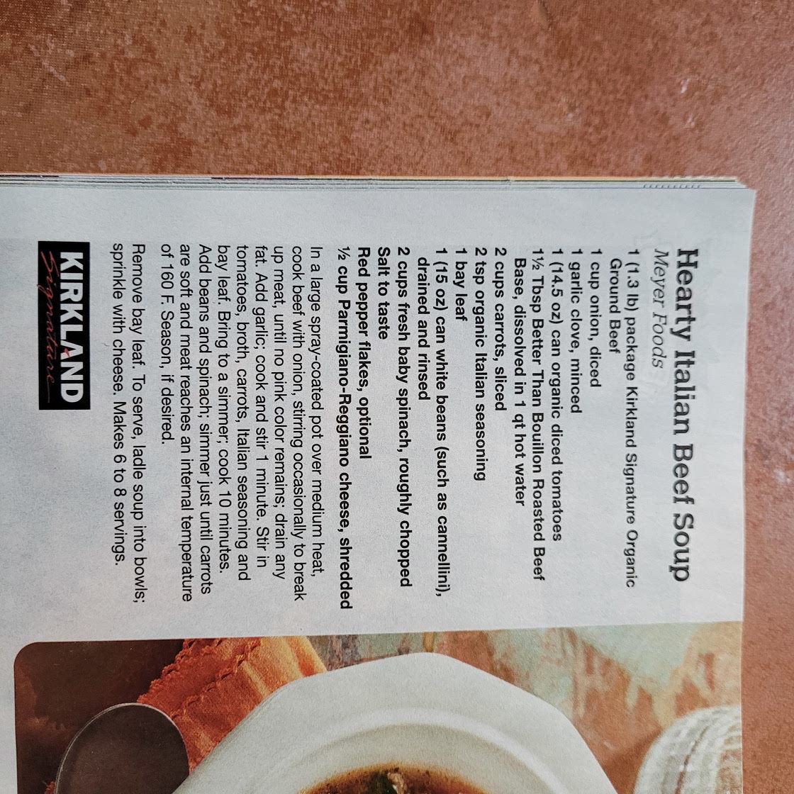 Italian Beef Soup