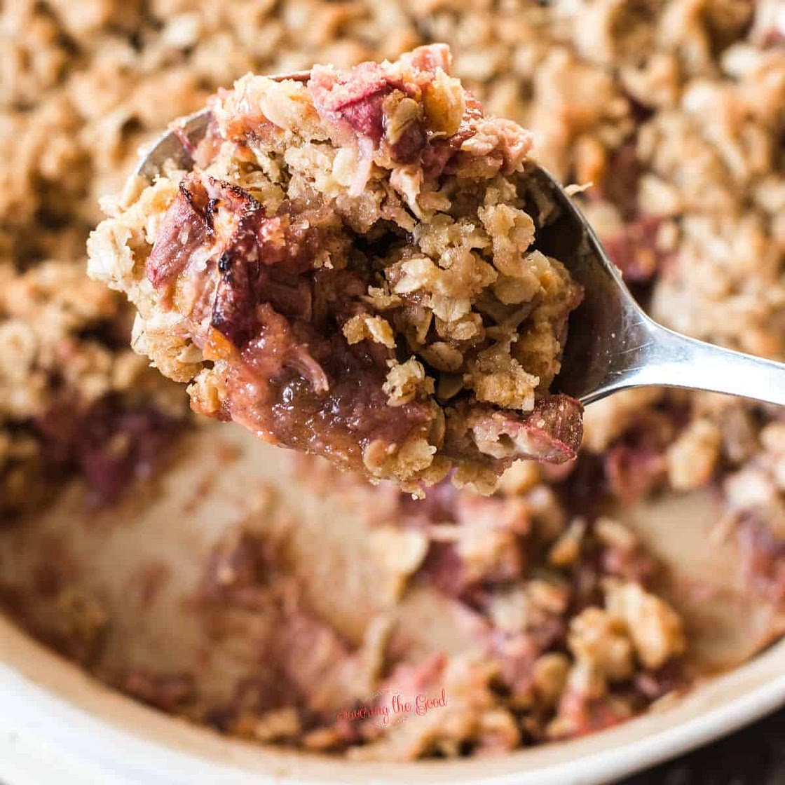 Rhubarb Crumble