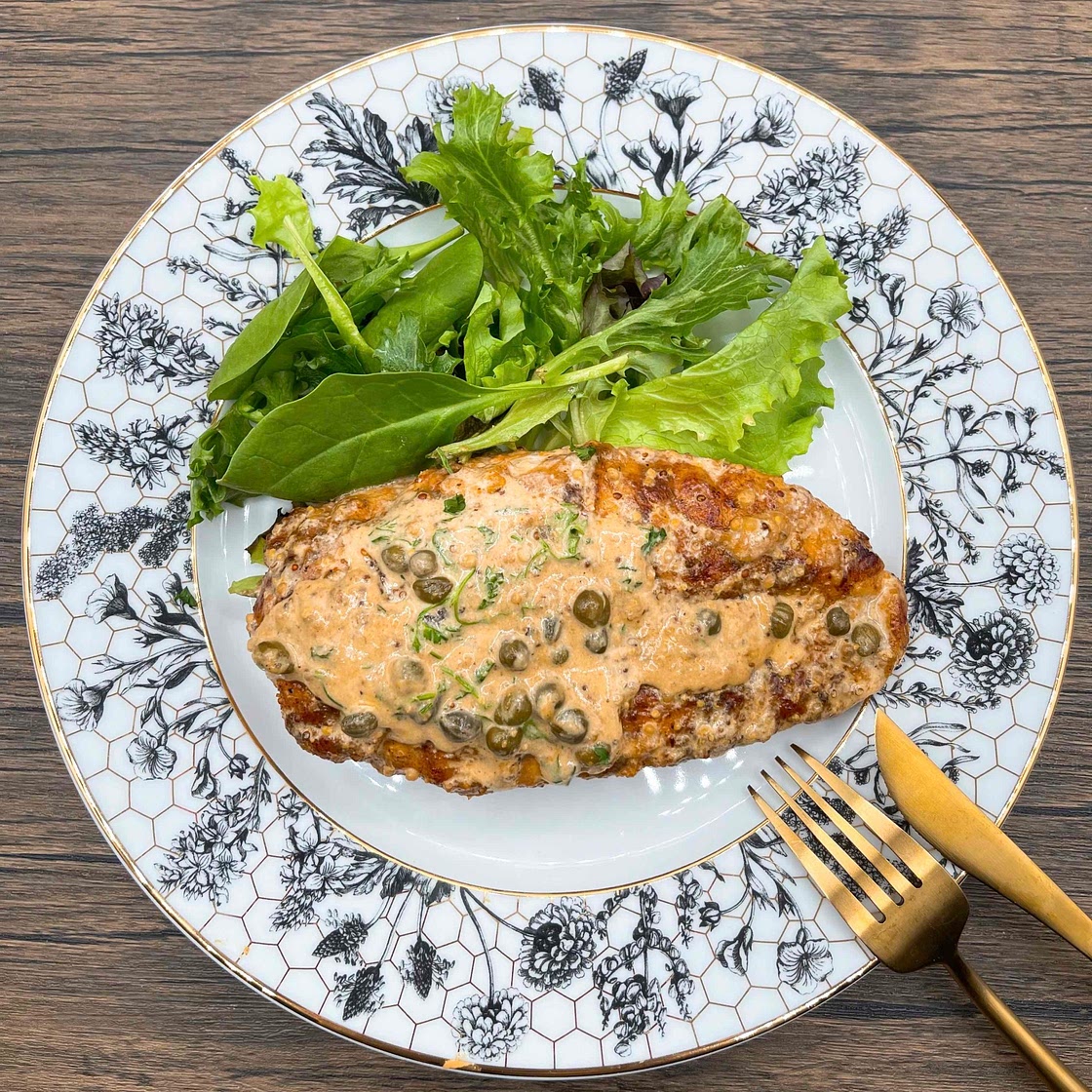 Dijon Mustard Cream Chicken 