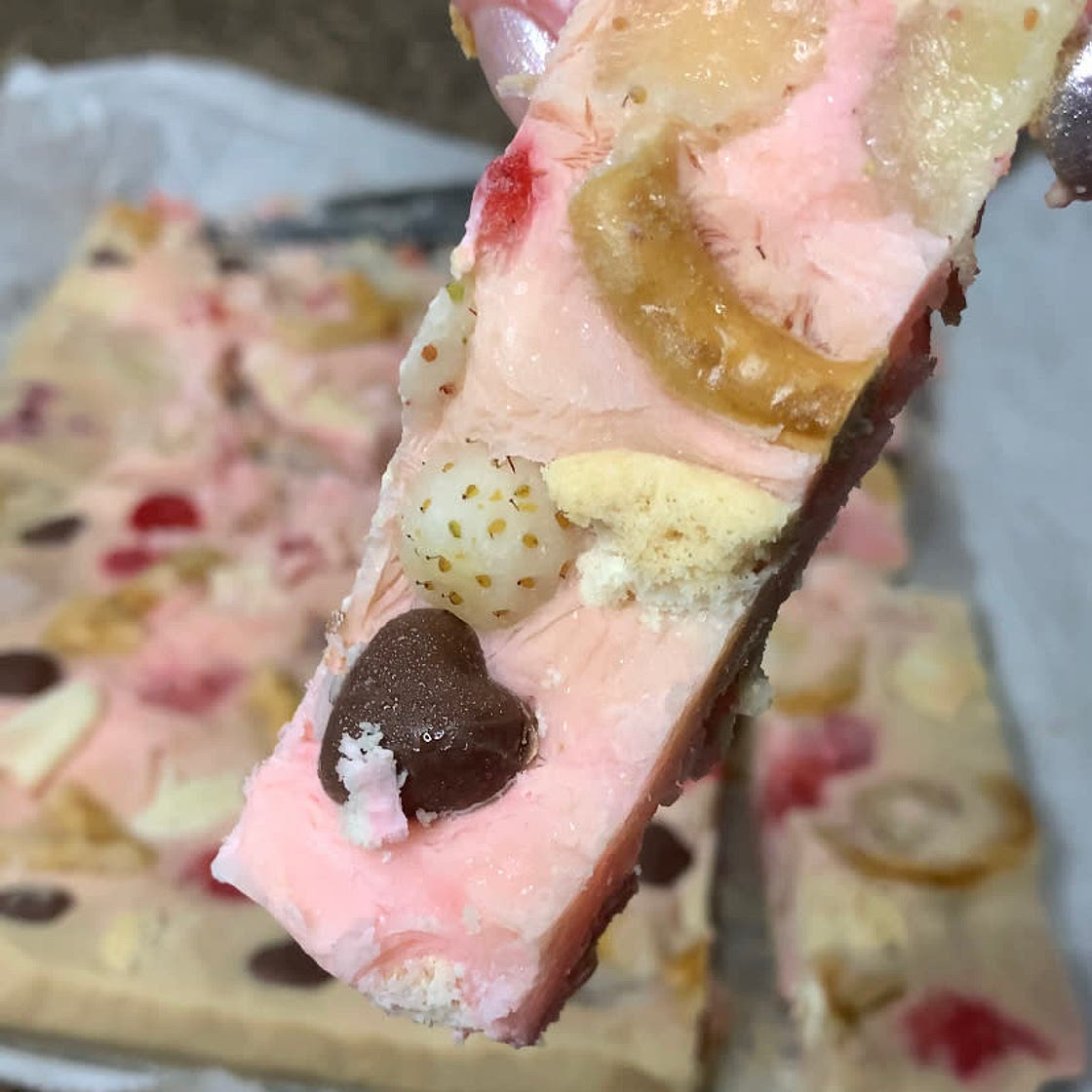 Frozen leftover bars 