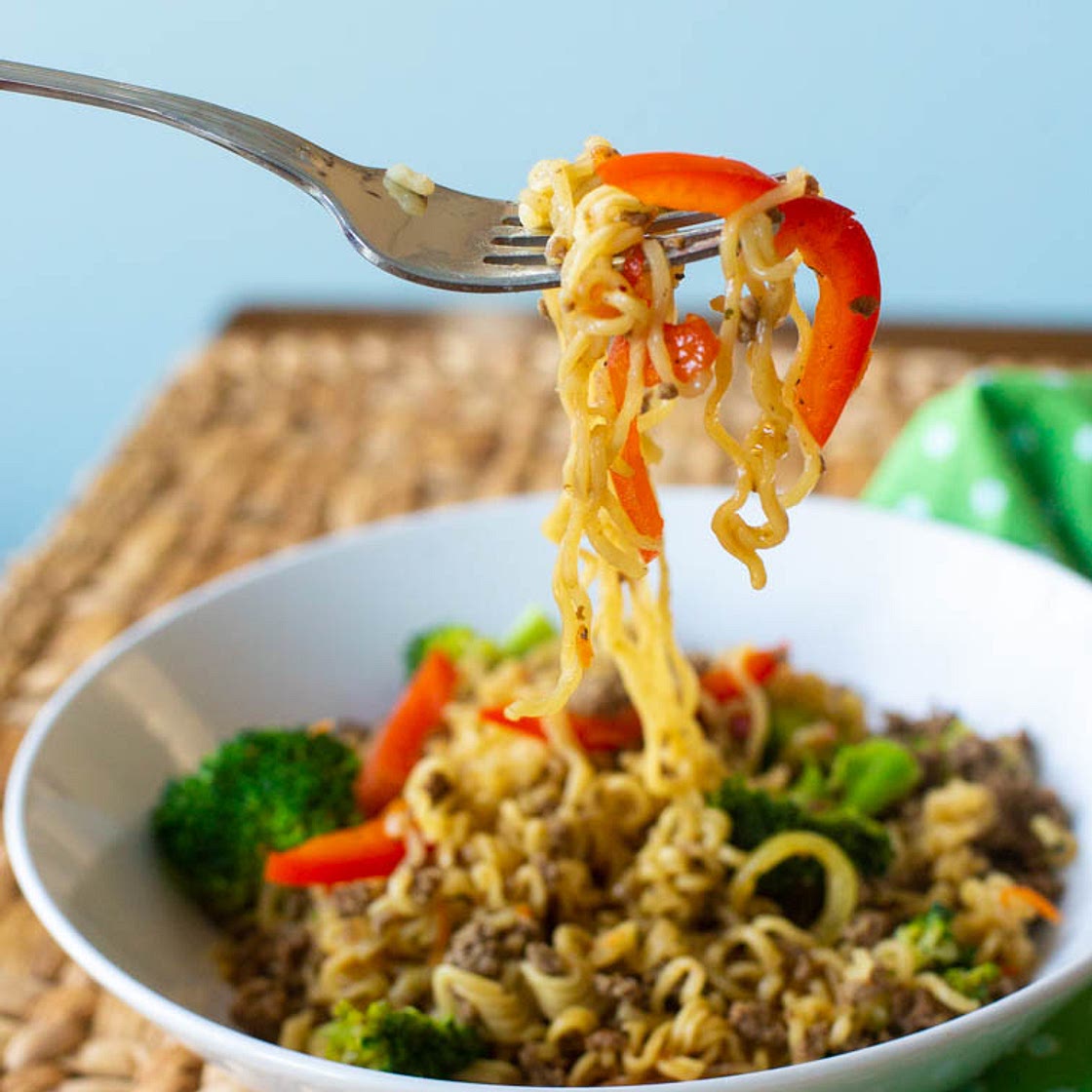 Easy Beef Stir Fry with Noodles for Kids