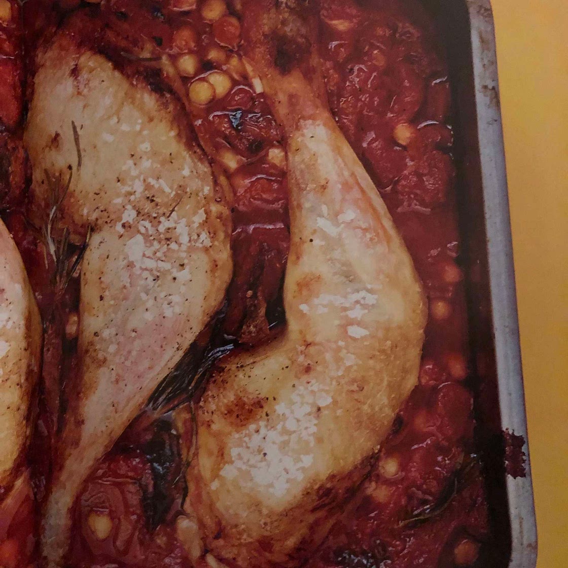 Chicken with Chorizo, Chickpeas & Tomatoes