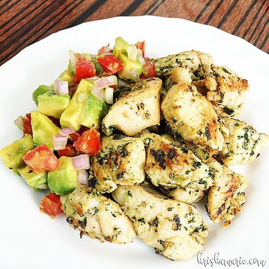 Cilanto-Lime Chicken with Avocado Salsa