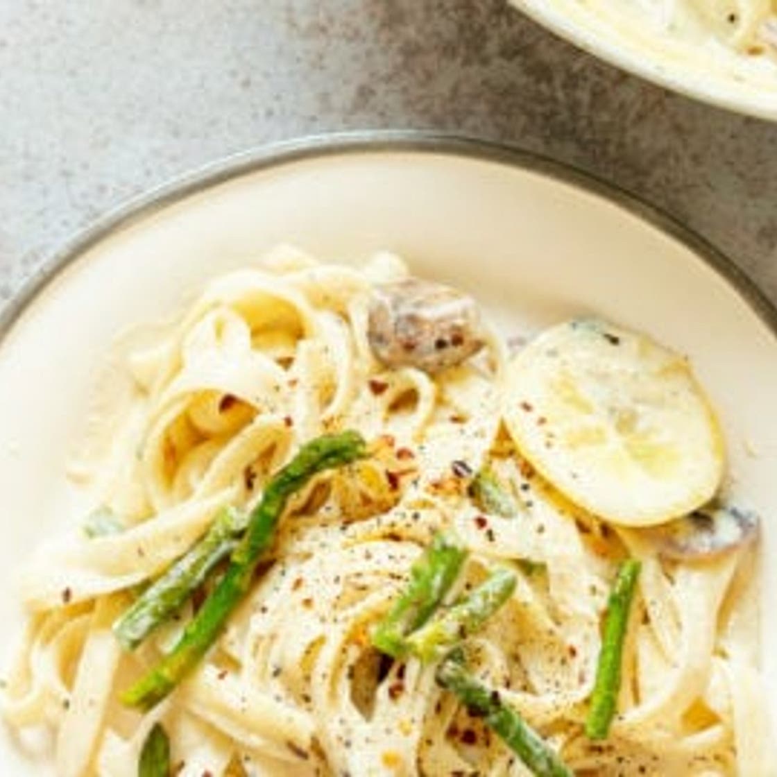 Vegan Lemon Asparagus Pasta