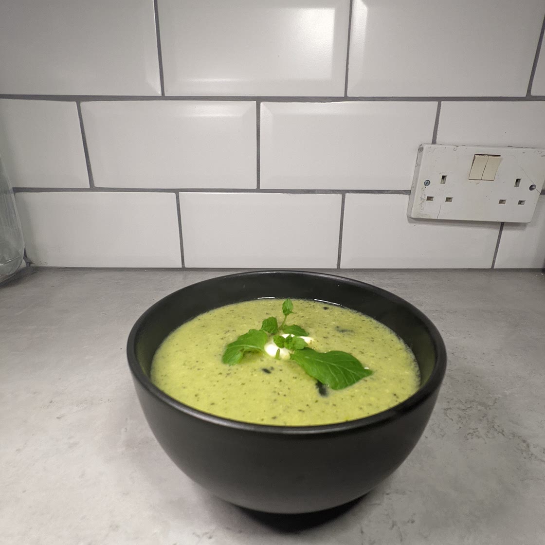 Pea & Mint Protein Soup