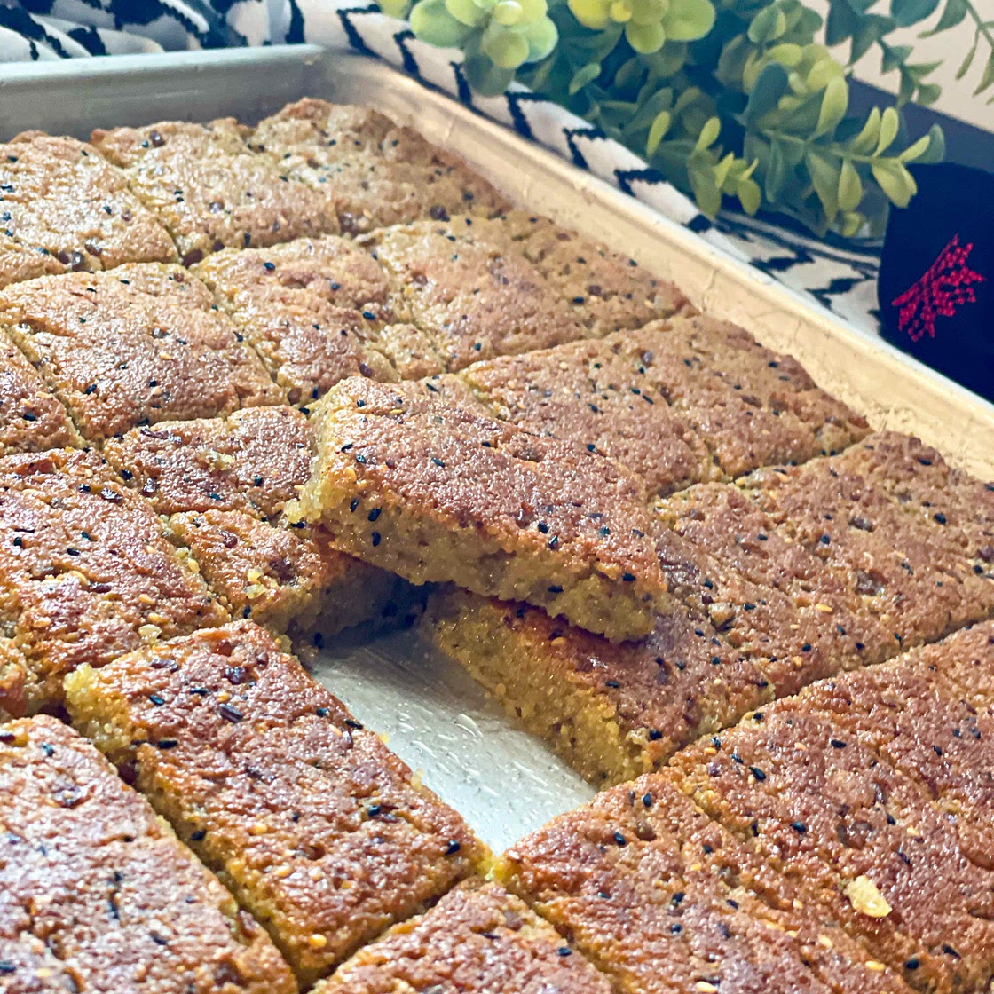 Palestinian fenugreek seeds dessert 