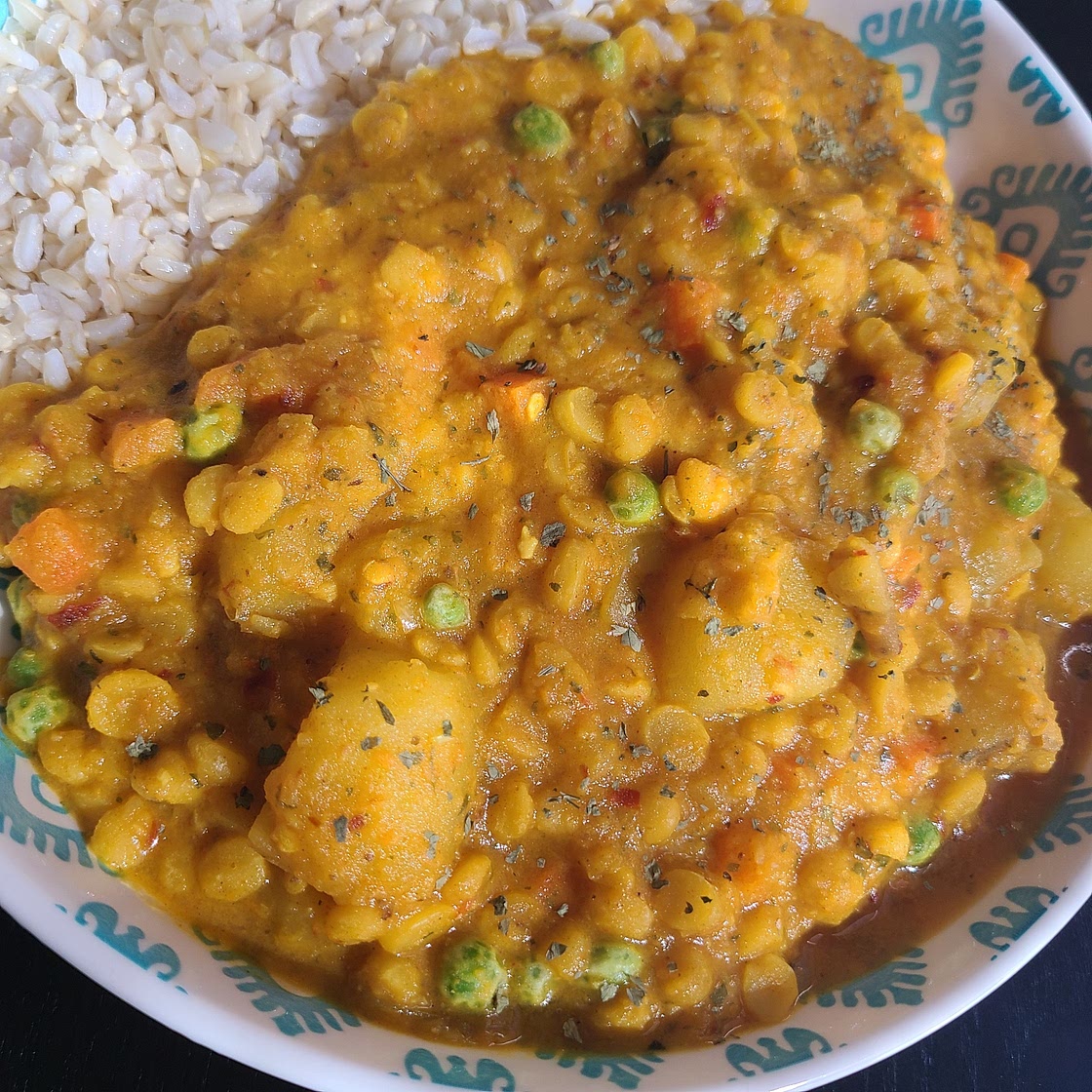 Split pea stew